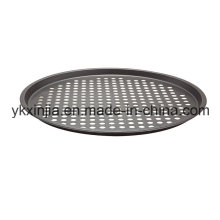 Kitchenware Carbon Steel Non-Stick Pizza Pan Bakeware for Oven